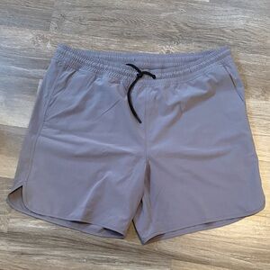 Old Navy Men's Athletic Drawstring Shorts - Light Gray Size XL
